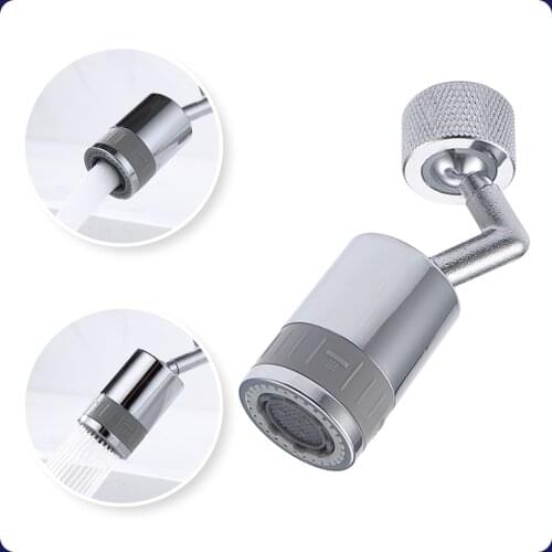 720° Splash Filter Faucet Sprayer Head Anti Splash Filter Movable Kitchen Tap Water Saving Nozzle