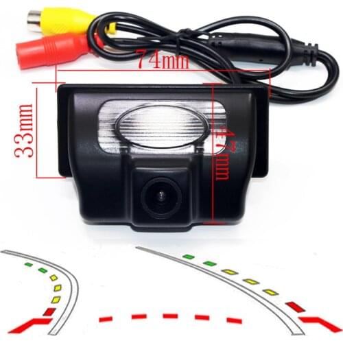 Dynamic Trajectory Tracks Car Rear View parking Camera For Nissan Teana Tiida(Sedan) Sylphy Geely Paladin reverse backup camera
