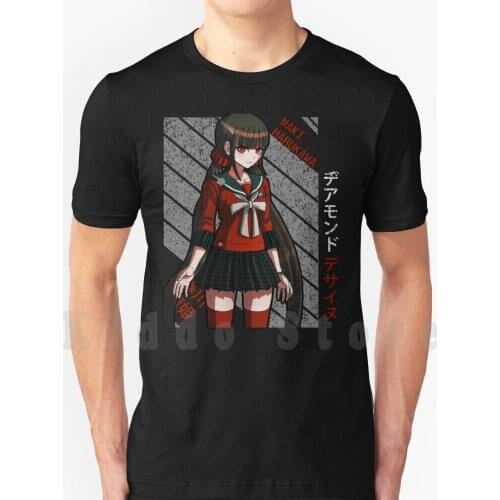 Maki Harukawa - Danganronpa V3 T Shirt Diy Big Size 100% Cotton Maki Harukawa Danganronpa Dangan Ronpa Dangan V3 Ndrv3 Drv3
