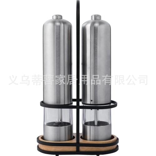 Kitchen supplies pepper mill grinder electric pepper mill suit pepper grinder salt and pepper shakers