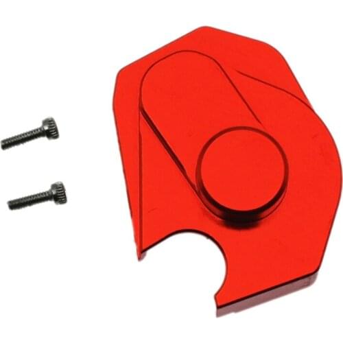 Metal Gearbox Cover Gear Box Dust Cover for Axial SCX24 90081 1/24 RC Crawler Car Upgrade Parts Accessories