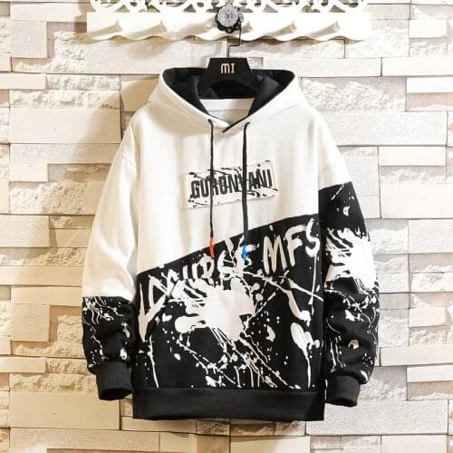 2020 AUTUMN Spring Fashion High Quality Men Hip Hop Punk Streetwear Long Sleeve Pullover Hoodies Sweatshirt Clothes
