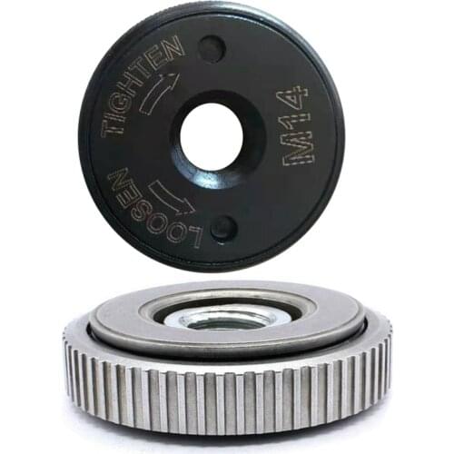 2Pcs M14 Thread Angle Grinder Inner Outer Flange Nut Set Replacement Quick-Release Nut Clamping for Metabo Makita Promotio