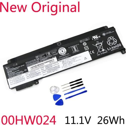 New T460s Laptop Battery For Lenovo T470S 00HW024 00HW025 00HW022 01AV407 01AV406 00HW023 SB10J79004 SB10F46463 11.4V