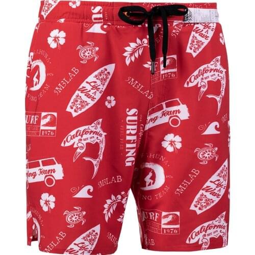 Beach Shorts Men Trunk Summer Short Pants Print Breathable Quick Dry Swim Shorts Mens Shorts Summer Swim Trunks