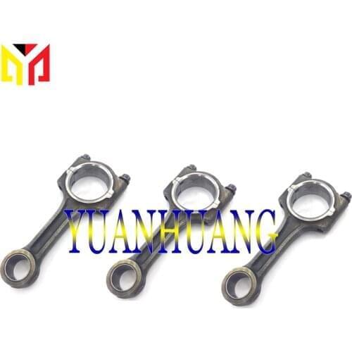 3 Pcs D722 Con Rod Connecting Metal 16851-22015 New Replacement Parts For KUBOTA Excavator Tractor Diesel Engine