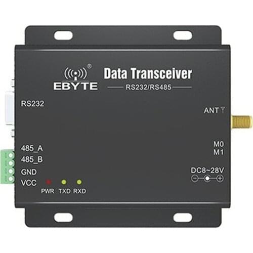 SX1276 Lora 868Mhz 20dBm 3Km Range 0.3k~19.2kbps E32-DTU(868L20) RS232 RS485 Wireless Lora Modem