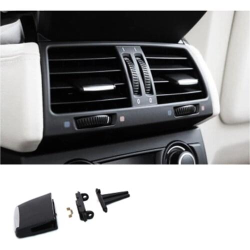 Air conditioning vent toggle piece outlet card pad clip repair bag wind direction adjustment plectrum knob For BMW X5 X6 E70 E71
