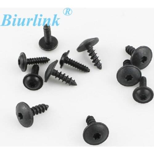 Biurlink 15Pcs Mudguard Screw Undertray Splashguard TORX Screws for Audi for VW Golf 6