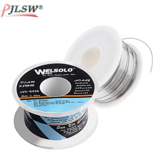0.3-0.6mm 35g Solder wire with flux rosin core 63/37 no resique welding Tin for soldering iron welding station solder wires Reel