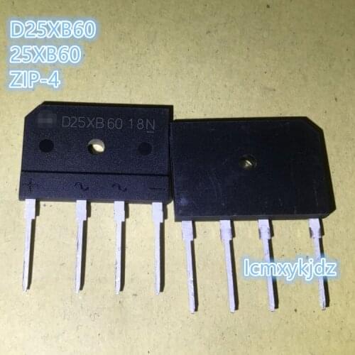 10Pcs/Lot , D25SBA60 D25XB60 ZIP-4 ,New Oiginal Product New original free shipping fast delivery