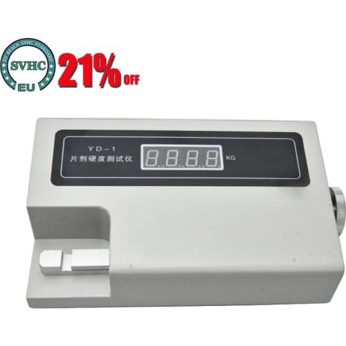 10W YD-1 Digital Tablet Hardness Tester Durometer High Precision Pressure Sensor Tablet Hardness Testing Instrument 110V/220V
