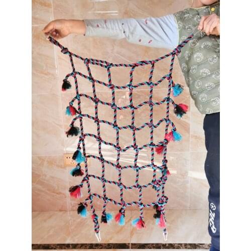 Parrot Large Color Woven Climbing Net Parrot Bird Toy Hamster Squirrel diao chuang wang