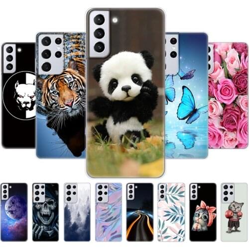 For Samsung Galaxy S21 | S21+ | S21 Ultra 5G Case Back For Samsung S21 plus Phone Cover GalaxyS21 S 21 Silicon TPU Bumper Panda