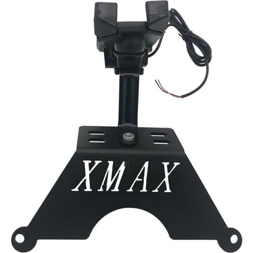 For YAMAHA XMAX 250 XMAX 300 XMAX X-MAX 250 xmax 300 2017 2018 2019 2020 Stand Holder Smartphone Mobile Phone GPS Plate Bracket