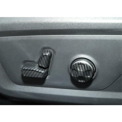 Electric Seat Adjustment Knob Cover Trim Sticker for Jeep Grand Cherokee 2011+ Stylish Car Accessories Interior Decoration