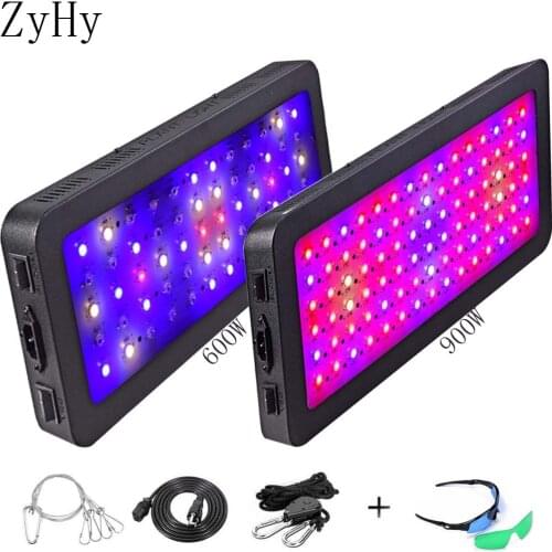 Double Switch Full Spectrum 600W 900W 1200W LED Grow Light 410-730nm for Indoor Plants Flower Greenhouse Grow Tent phyto lamp