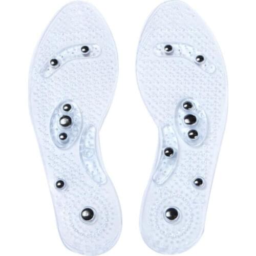 Foot Massage Magnetic Massage Insole Feet Massage Physiotherapy Therapy Acupressure Magnetic Massage Insole Slimming Insoles