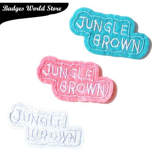 Cartoon Decorative Patch English Alphabet Icon Embroidered Applique Patches For DIY Stickers Badges on the Backpack