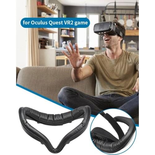 Soft Silicone Eye Mask Cover Pad For Oculus Quest 2 VR Headset Breathable Anti-sweat Light Blocking Eye Cover For Oculus Quest2