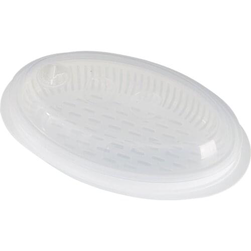 Food Steamer Kitchen Microwave Oven Steamer Silicone Folding Bowl Container Baking Fish Steam Roaster Bread Food Cook Tool Nice