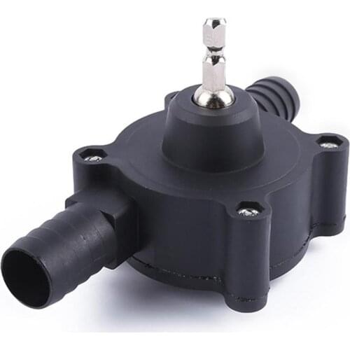 Portable Electric Drill Pump Diesel Oil Fluid Water Pump Mini Hand Self-priming Liquid Transfer Pumps Home Garden Outdoor Tool