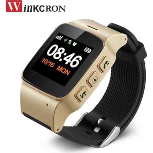 GPS Watch Tracker Smart Watch For Old Men Women GPS Tracker iOS Android Elderly SOS Phone Anti-lost Gps+Lbs+Wifi Tracking