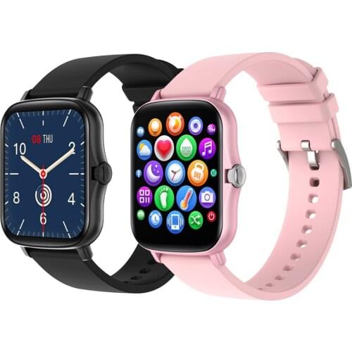 Smart Watch Men Heart Rate Blood Pressure Monitor 1.69 inch Full Touch IPX7 Waterproof Sport Smartwatch Women Rotatable Button