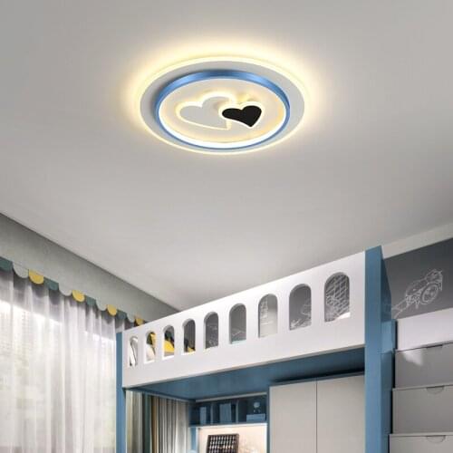 Modern Led Pendant Lamp For Childrens room Bedroom Home Kids Baby Love pattern Hanging Ceiling Chandelier decor Light Fixture