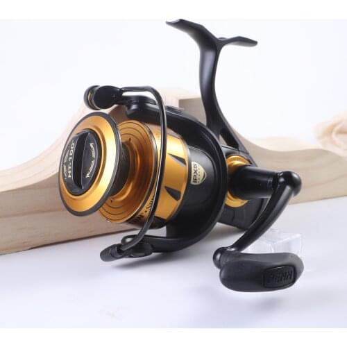 100% Original PENN Spinfisher VI SSVI 2500-10500 Metal Body Spinning Fishing Reel 5+1BB IPX5 Sealed Design Big Sea Saltwater