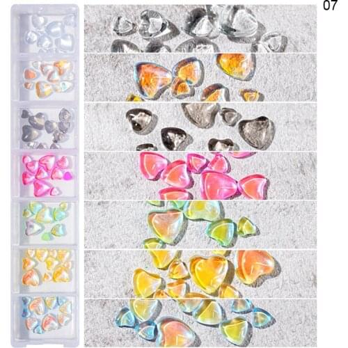Swarovsky Mermaid Symphony Nail Glass Beads Rhinestones Flatback Mixed Size Nail Art Gems Stones For Nail Acrylic 3D Accessories