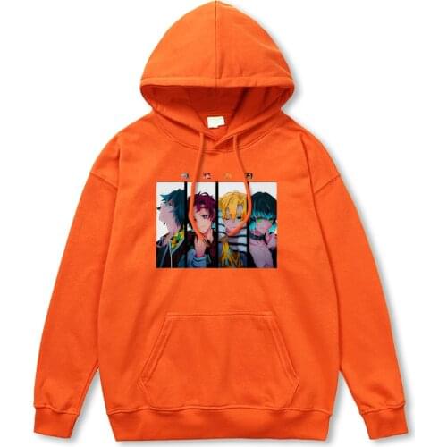 Tanjiro Zenitsu Inosuke Giyu Demon Slayer Male Hoody Street S-XXL Sweatshirt Hipster High Quality Hooded Autumn Casual Clothing