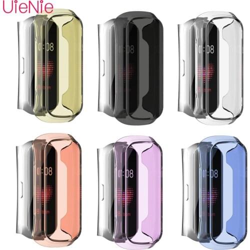 TPU screen Protective Shell For Samsung Galaxy Fit e SM-R375 Waterproof Shockproof Soft Watch Case Cover watchband Accessories