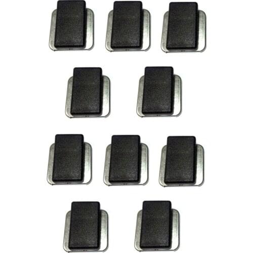 Lot 10pcs Replacement Belt Clip Handheld Speaker Mic Microphone For Motorola PMMN4013A 4021 4022 4013 4051 4025 Walkie Talkie