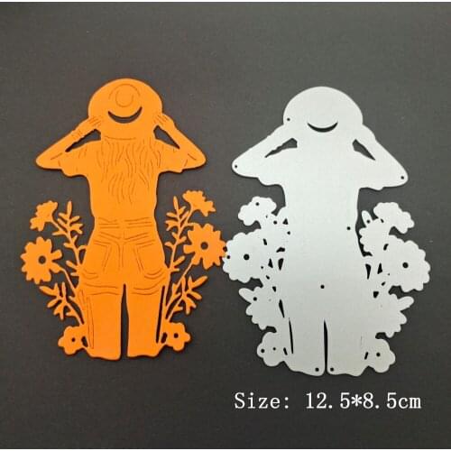 Character Art Background 2021 Metal Cutting Dies for DIY Scrapbooking Paper Cardmaking Decor Embossing No Stamp Stencil Hand-on