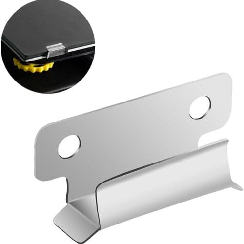 4PCS Steel Heated Bed Clip Ender 3 Heatbed Clamp for 3D Printer Glass Retainer