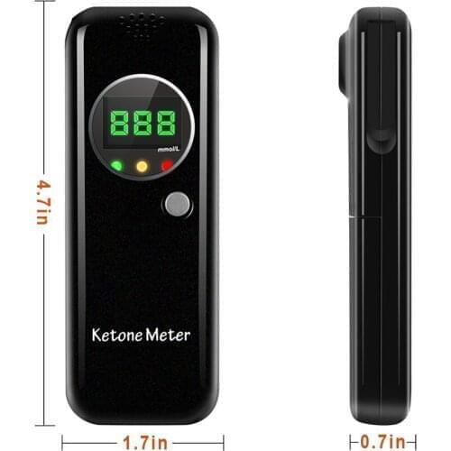 EEK-Brand CE Approved Digital Breath Analyzer for Ketones for Ketosis Testing with People on Healthy Diet Weight Loss