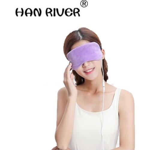 HANRIVER 2018 Usb heating steam eye eye Electric heat steam eye massager to alleviate black rim of the eye patch