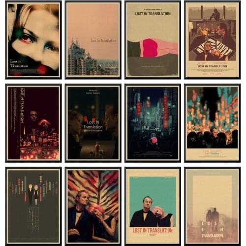 Lost in Translation Scarlett Johansson Classic Movie Art Paintings Wall Pictures For Living Room Home Decor 42X30cm