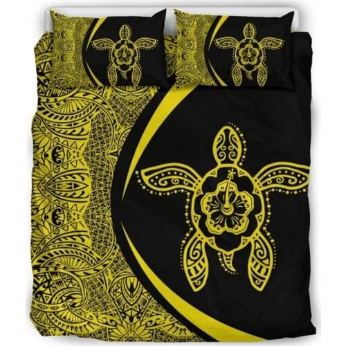 3D Bedding Set 3D Print Duvet Cover Sets King Queen Twin Size Dropshipping Bohemian tortoise