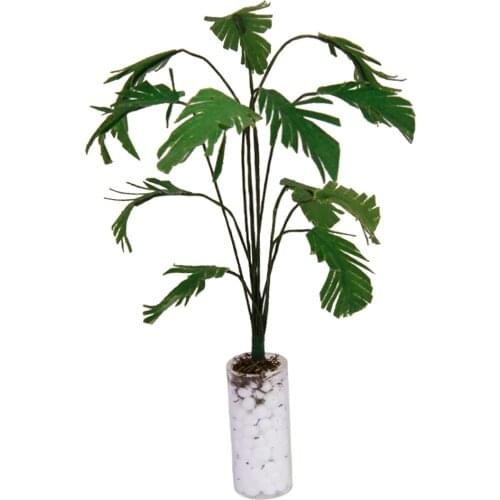 Ornment Furniture Office Miniatures Doll House Old Glass Bottle Plant