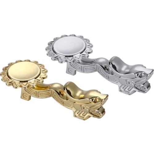 Dragon Shape Metal Craft Zinc Alloy Table Decoration Chopsticks Holder Rest Stand Holder Rack Frame LX4866