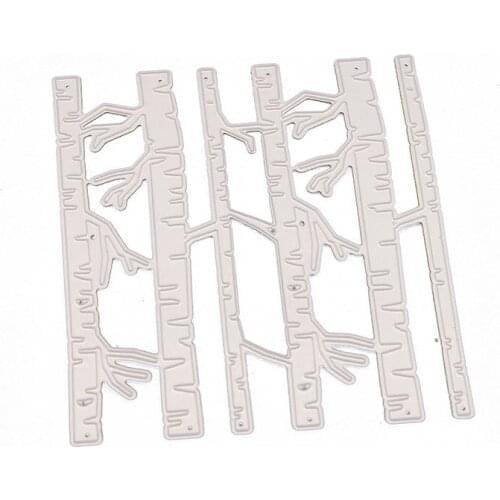 Birch Forest Metal Metal Cutting Dies Scrapbook Paper Craft Knife Mould Stencils 2021 New Making Die Cuts 2021