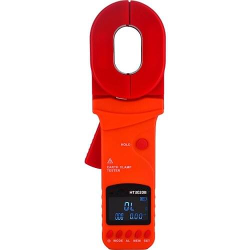 Multifunction Clamp Ground Resistance Tester Loop Resistance Test Leakage Current Test