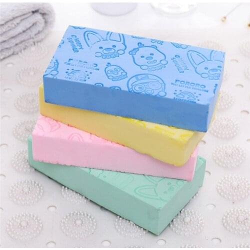 1Pc Soft Body Scrubber Bath Shower Exfoliating Sponge Body Skin Scrub Cleaner Pad SPA Brush Bathing Tools Bathroom Accessories