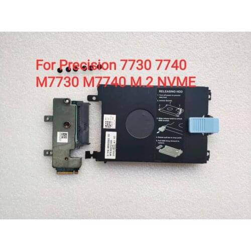 New M.2 NVME Hard Drive Board to 2.5 "SATA HDD Caddy support For Dell Precision 7730 7740 0F07VM F07VM 09DYY7 0CK36K 019HT8