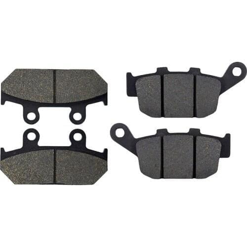 Motorcycle Front and Rear Brake Pads for Honda XL600 XL 600 Trans Alp 91-93 NX650 NX 650 Dominator 88-96 NX500 92-96