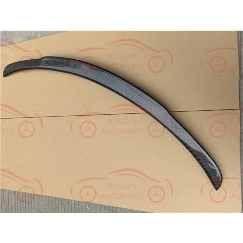 Spoiler traseiro do carro asa de fibra de carbono real para mercedes-benz c/e/cla/cls classe w204 w205 w117 w218 w207 w212 w213