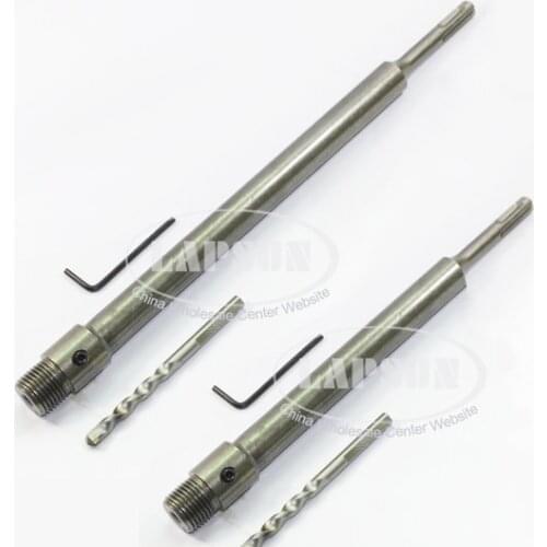110mm 200mm 250mm 350mm 430mm 530mm SDS Plus / SDS MAX HEX Core Shank Drill Arbor for Wall Drill Holesaw