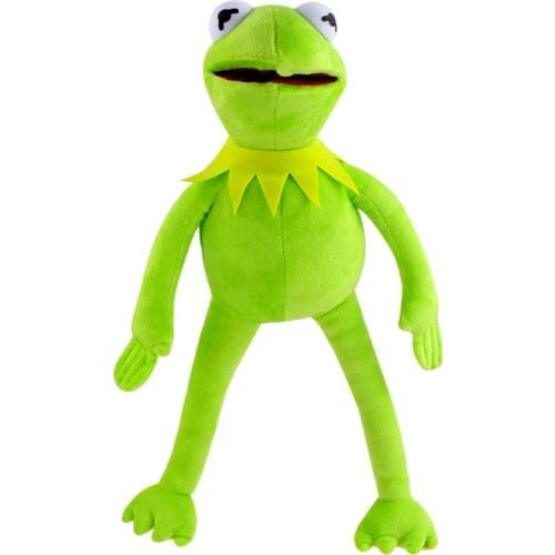 1pcs 41cm Kermit Plush Toy Sesame Street Frogs Doll Soft Cartoon Animal Stuffed Toy Birthday Gift for Kids